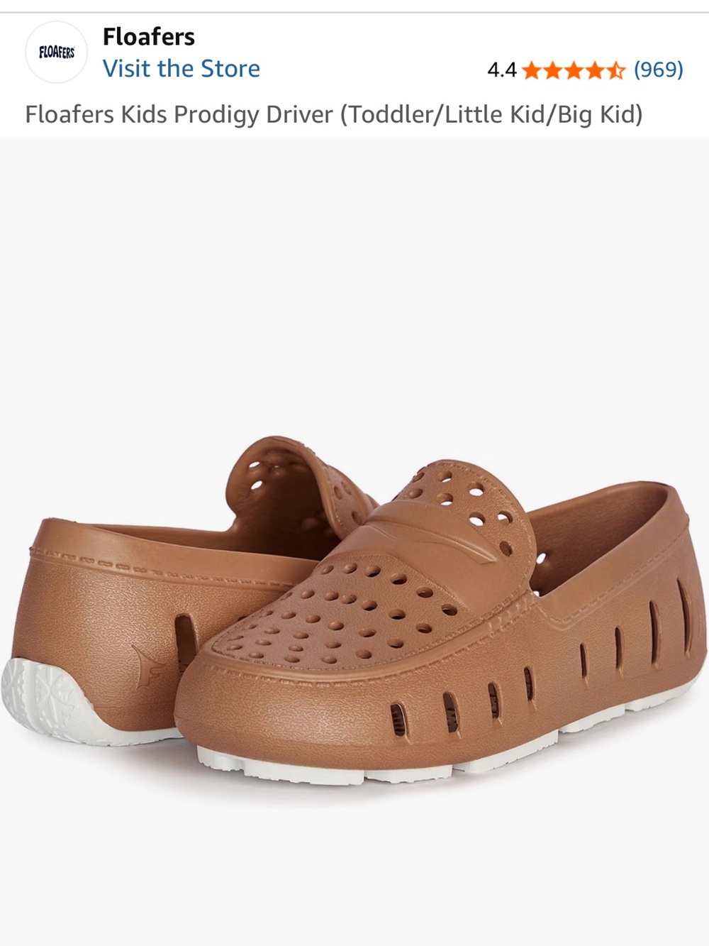 Floafers Kids Slip-On size 9